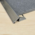 Amark All-Prism Profile Stainless Steel Tile Trim 3m - Polished 304