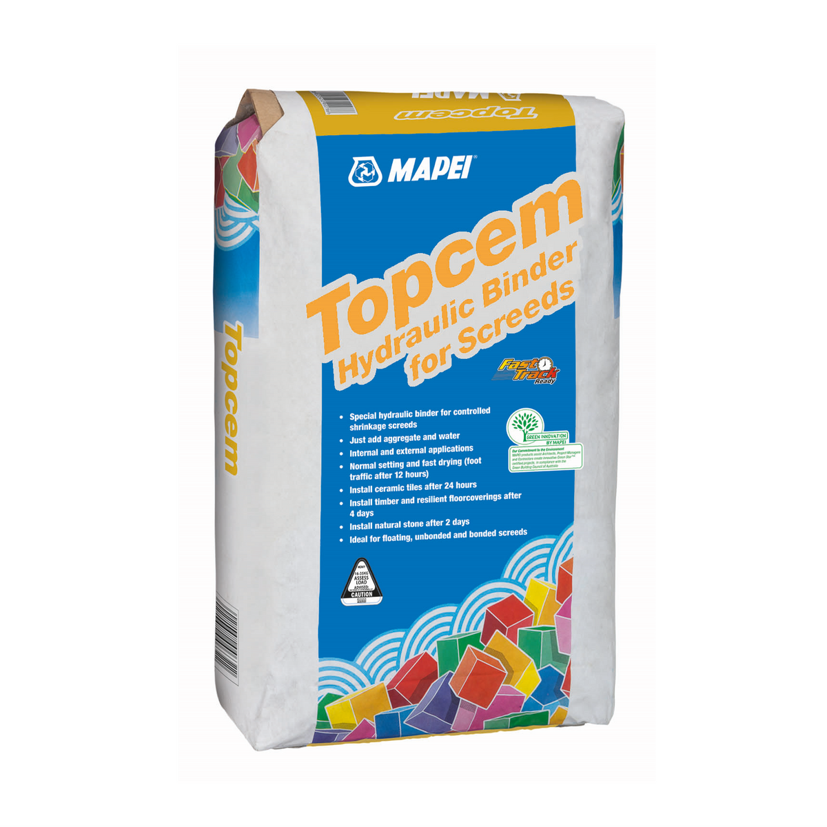 Mapei Topcem hydraulic binder for screeds, 20kg bag