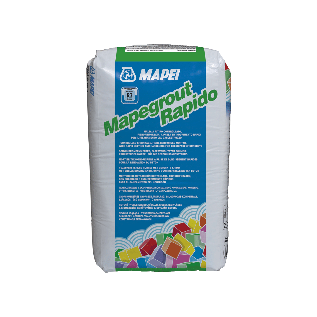 Mapei Mapegrout Rapido Fast-Setting Repair Mortar 25kg