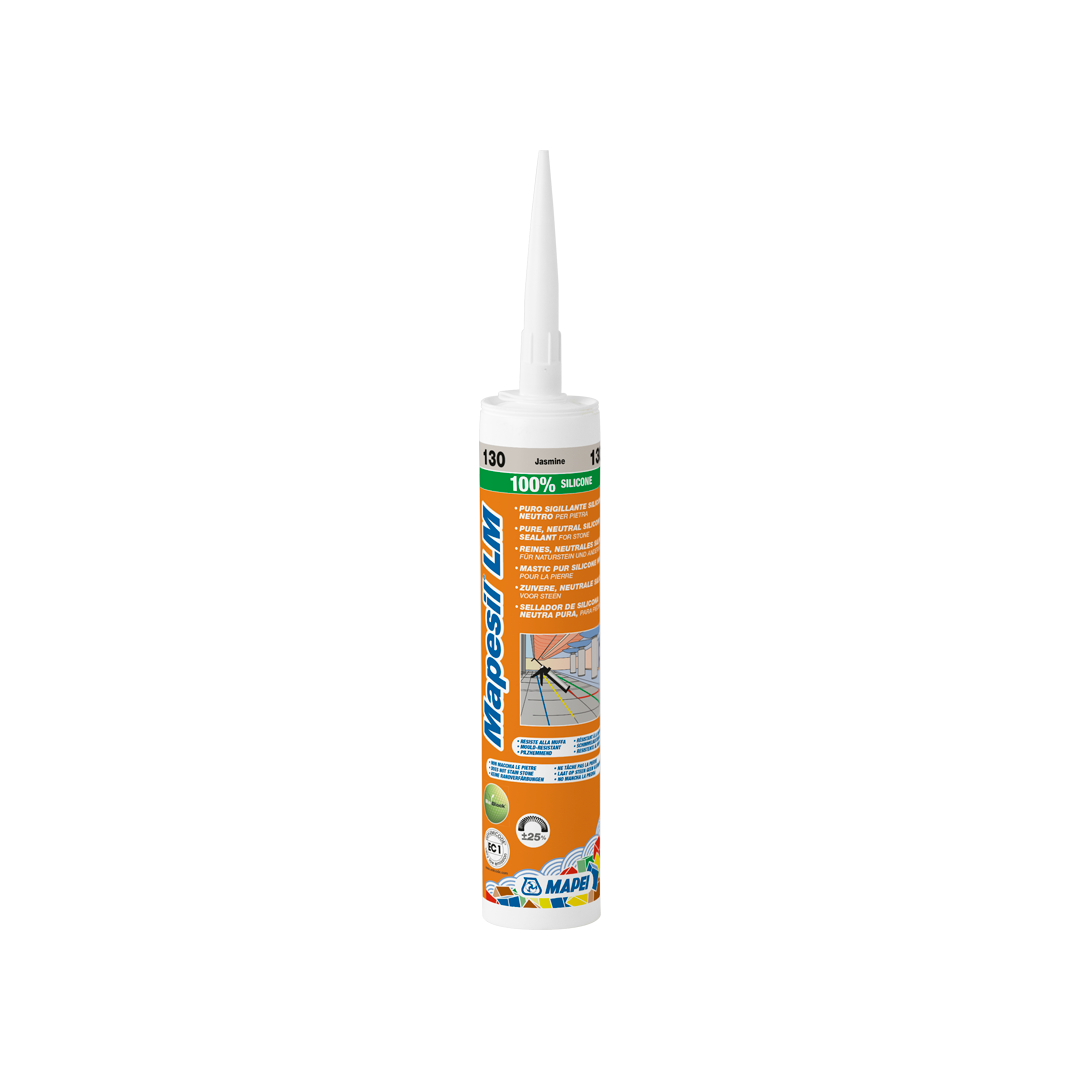 Mapei Mapesil LM 310ml silicone sealant cartridge