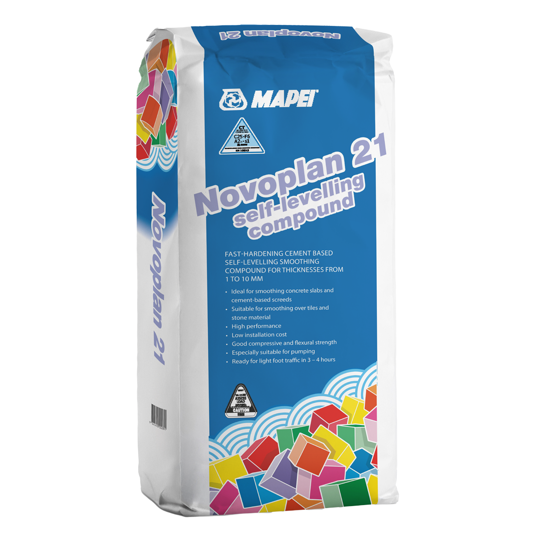 Mapei Novoplan 21 20kg self-levelling compound bag