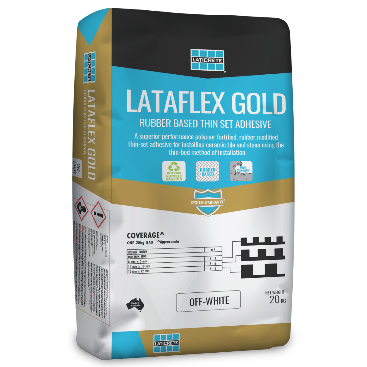 Laticrete LATAFLEX Gold Tile Adhesive 20kg