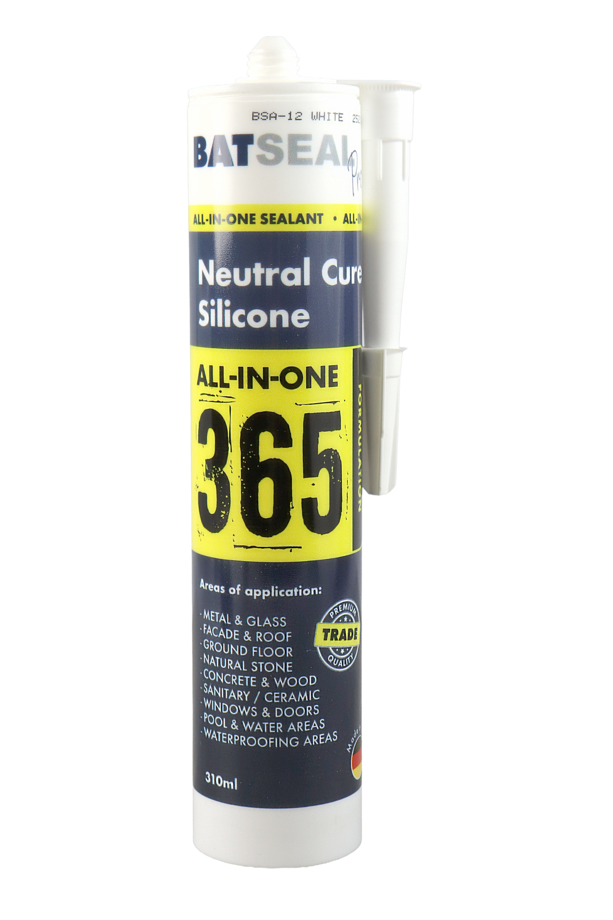 BATSEAL All-In-One Neutral Cure Silicone cartridge