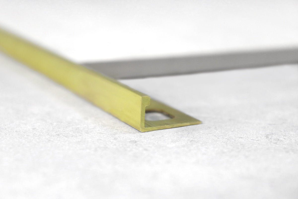 Brass Tiling Angle, perforated