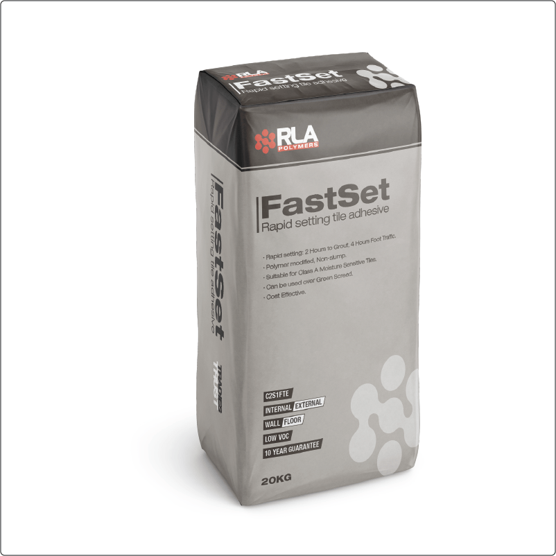 RLA FastSet Tile Adhesive 20kg