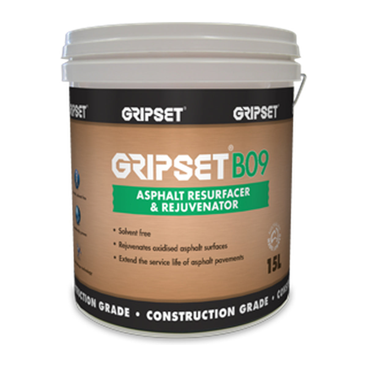 Gripset B09 15 litre waterproofing membrane pail