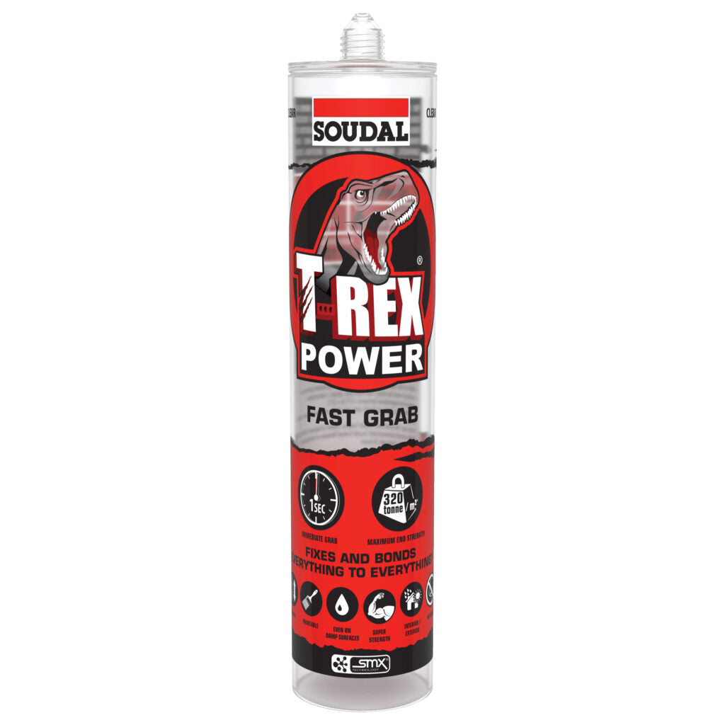 Soudal T-Rex Power Fast Grab 290ml cartridge